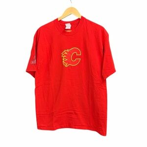 Gildan Calgary Flames Red Graphic Tee